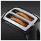 21641 - Textures 2 Slice Toaster, Black