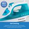 HB508AW - 2200W Steam Iron, Aqua / White