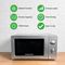 HB70T20S - 700W 20L Microwave Oven, Silver