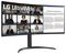 34WR55QK-B.AEK - 34" 21:9 UltraWide WQHD Curved VA Monitor, 2x HDMI USB-C