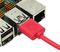 SC0557 - Raspberry Pi Micro USB Lead, 1m Red