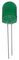 PSG91896 - 10mm Green LED, Diffused, 18mA, 3.2V, Pack of 50
