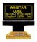 WEO012864DLPP3N00004 - OLED Display Module, 128x64, Passive Matrix, Yellow on Black