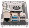 PIM677 - Pibow Coupe 5 Case for Raspberry Pi 5, Ninja Black