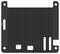 RP5-OB - Raspberry Pi 5 CoolingPro Passive Cooling CNC Open Case, Black
