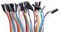 MMP-0497 - Female to Female Premium Jumper Wires, 40 Pack