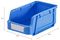 HC2/BLUE - High Capacity Plastic Storage Bin, Blue Medium - 76mm x 105mm x 180mm