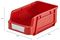 HC2/RED - High Capacity Plastic Storage Bin, Red Medium - 76mm x 105mm x 180mm