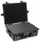1600 BLACK FOAM - Case with Foam, Black - 616mm x 493mm x 220mm