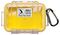 1010 CLEAR/YELLOW - Micro Case, Clear with Yellow Liner - 138mm x 103mm x 54mm