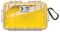 1040 CLEAR/YELLOW - Micro Case, Clear with Yellow Liner - 190mm x 128mm x 54mm