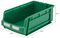 HC4/GREEN - High Capacity Plastic Storage Bin, Green XL - 130mm x 205mm x 370mm