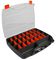 D01928 - Adjustable Compartment Organiser Storage Box - 80mm x 480mm x 380mm
