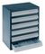 6-3 CABINET - 250 Series 6 Drawer Deep Storage Cabinet - 435mm x 357mm x 255mm