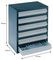 6-3 CABINET - 250 Series 6 Drawer Deep Storage Cabinet - 435mm x 357mm x 255mm