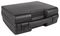 17030N.079.GPB - Black Polypropylene Briefcase Storage Case with Foam Insert - 119mm x 280mm x 320mm