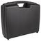17030N.079.GPB - Black Polypropylene Briefcase Storage Case with Foam Insert - 119mm x 280mm x 320mm