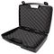 17038N.079.GPB - Black Polypropylene Briefcase Storage Case with Foam Insert - 103mm x 300mm x 395mm