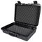 17048H184PL.079.GPB - Black Polypropylene Briefcase Storage Case with Foam Insert - 375mm x 482mm x 184mm