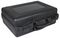 17048H184PL.079.GPB - Black Polypropylene Briefcase Storage Case with Foam Insert - 375mm x 482mm x 184mm