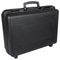 17048H184PL.079.GPB - Black Polypropylene Briefcase Storage Case with Foam Insert - 375mm x 482mm x 184mm