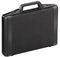 K45.079.GPB - Black Polypropylene Briefcase Storage Case with Foam Insert - 78mm x 327mm x 264mm