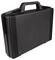 K06.079.GPB - Black Polypropylene Briefcase Storage Case with Foam Insert - 97mm x 402mm x 332mm