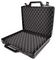 K28.079.GPB - Black Polypropylene Briefcase Storage Case with Foam Insert - 107mm x 447mm x 412mm