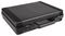 K28.079.GPB - Black Polypropylene Briefcase Storage Case with Foam Insert - 107mm x 447mm x 412mm