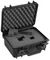 MAX505S.079 - Black PP Waterproof Case with Foam Insert - 211mm x 555mm x 428mm
