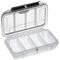MAX001T - Transparent Waterproof Storage Case, 4 Sections - 47mm x 175mm x 115mm