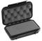 MAX001S - Black Waterproof Storage Case With Foam Insert - 47mm x 175mm x 115mm