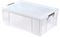S20W510 - 51L Clear Allstore Under Bed Storage Box - 230mm x 440mm x 660mm
