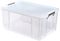 S20W700 - 70L Clear Allstore Storage Box - 320mm x 450mm x 660mm