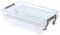 S20F006 - 0.55L Clear Allstore Storage Box - 50mm x 120mm x 180mm