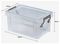 S20F0110 - 1L Clear Allstore Storage Box - 90mm x 115mm x 180mm