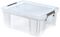 S20W240 - 24L Clear Allstore Storage Box - 180mm x 390mm x 480mm