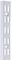 AR--U170-WH - 170mm Twin Slot Shelving Upright, White
