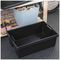 445080 - 36L Bam Box Heavy Duty Recycled Storage Box with Lid, Black - 220mm x 400mm x 600mm