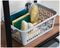 30532 - 4.3L Medium Handy Storage Basket, Cool Grey - 105mm x 195mm x 295mm