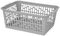 30507 - 9.7L Large Handy Storage Basket, Cool Grey - 140mm x 260mm x 370mm