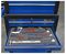 SF50B - 1200mm x 550mm x 50mm Custom Easy Peel Shadow Foam Tray Insert for Tool Cabinets, Tool Boxes & Cases, Blue/Black