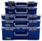 143615 - CarryLite 55 4x8 Organiser Compartment Storage Box with 16 Inserts - 57mm x 337mm x 278mm