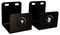 TT-BBB - Broom Storage Brackets, Pair - Black