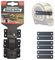 BB-BLK-6 - Bench Belt Tool Storage Holders - Black, 6 Pack