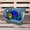 TL269 - Stackable Polypropylene Storage Bin With Carry Handle - 410mm x 560mm x 355mm