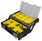 D03537 - Multi-Level Organiser Tool Case with 18 Compartments - 400mm x 460mm x 240mm
