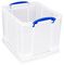 25.7C - 25.7L Multi-Use Clear Storage Box with Lid - 290mm x 335mm x 395mm