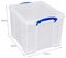25.7C - 25.7L Multi-Use Clear Storage Box with Lid - 290mm x 335mm x 395mm