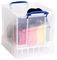 25.7CXL - 25.7L XL Multi-Use Clear Storage Box with Lid - 335mm x 335mm x 395mm